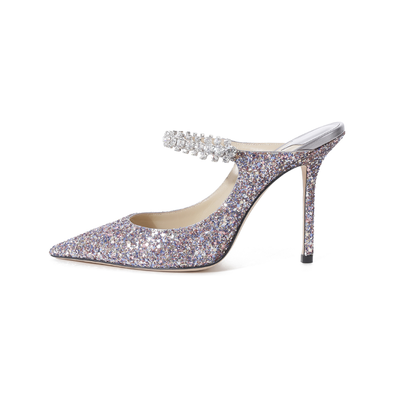 Сандалии с закрытым носком женские разноцветные Jimmy Choo, Multicolor