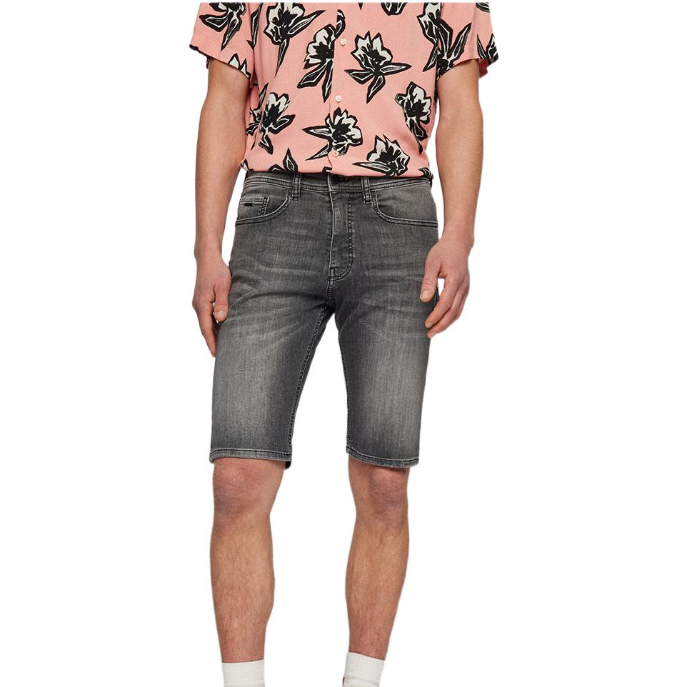 

Джинсовые шорты мужские серые SS22 HUGO BOSS