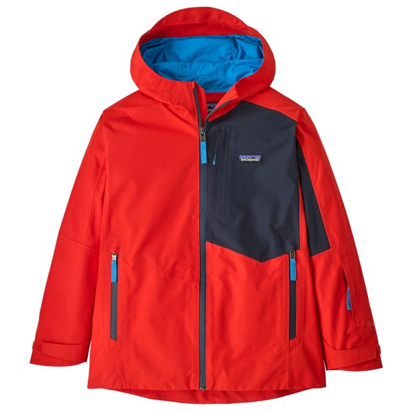 

Детская куртка для штормовой погоды - горнолыжная куртка Patagonia, красный