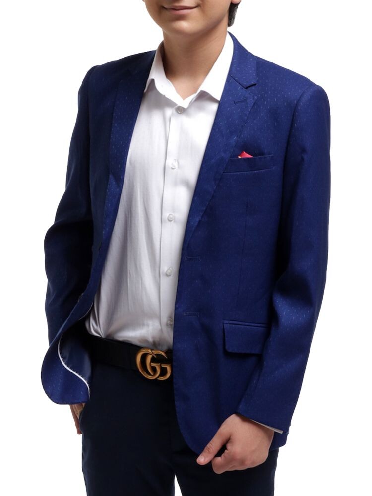 

Блейзер в тон для маленького мальчика Elie Balleh, цвет Royal Blue
