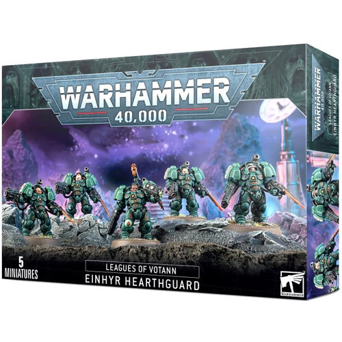 

Миниатюра Games Workshop Warhammer 40K: Leagues of Votann - Einhyr Hearthguard