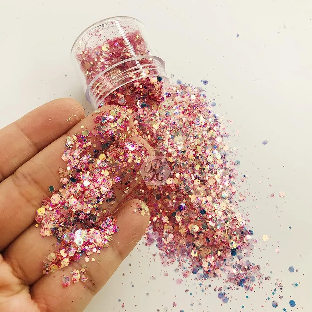 Глиттер для ногтей NC09 Glitter Opal Sequins, 50 г Prettyg — фото 4
