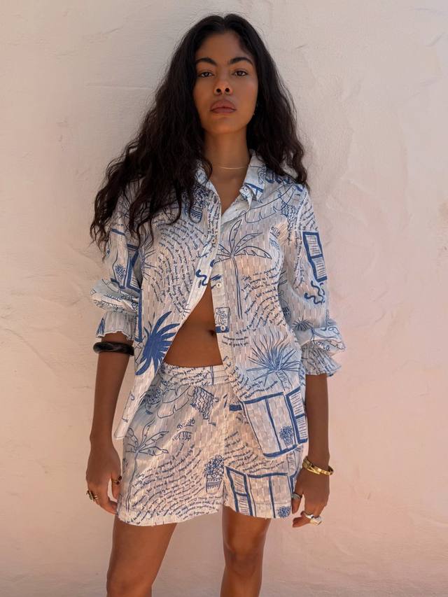 

Шорты Caetana Palma Elissa Never Fully Dressed, Cream