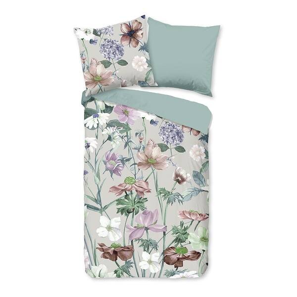 

Комплект постельного белья Good morning Fina, 155x2x220 см, серый