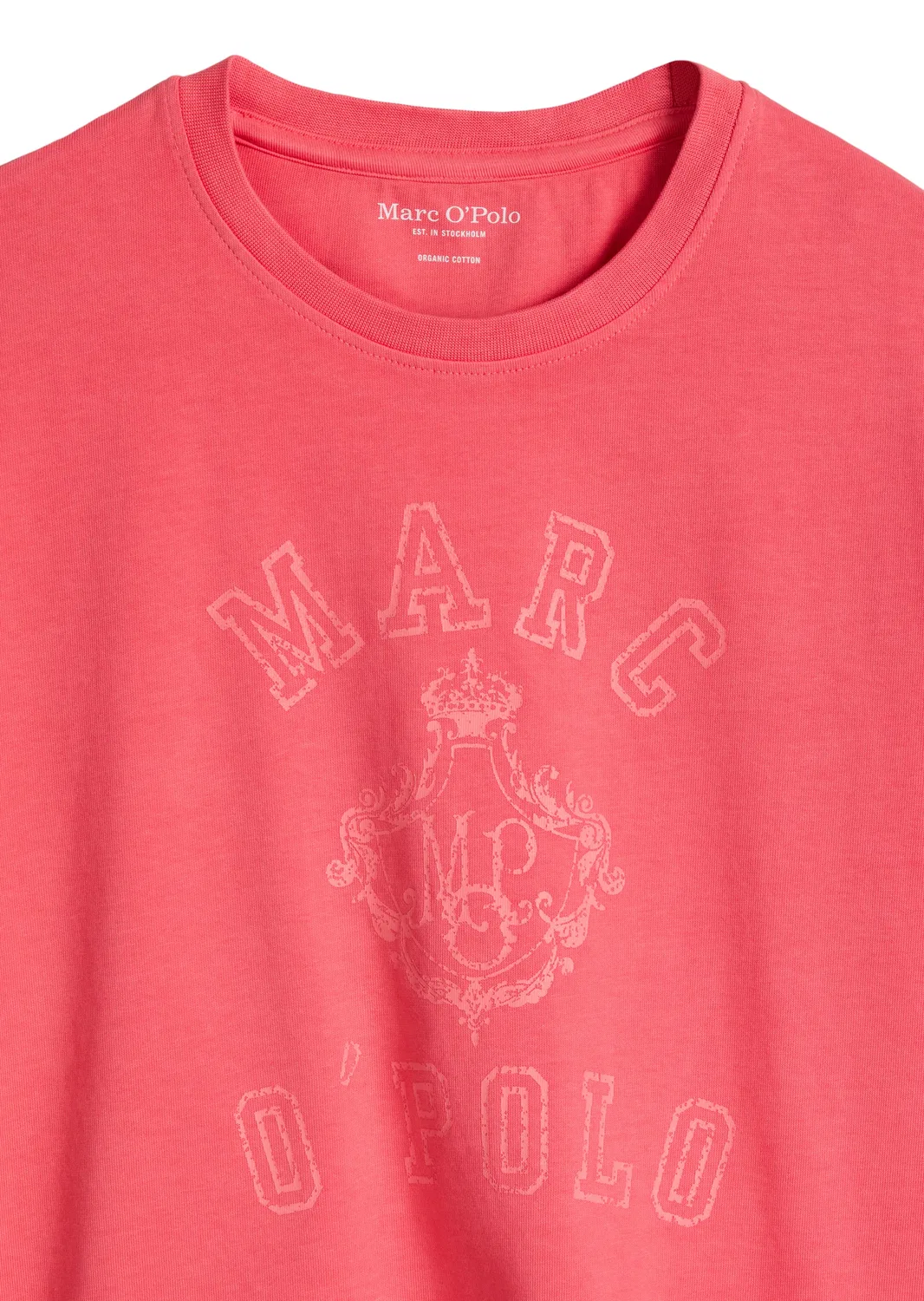 Футболка из органического хлопка Marc O'Polo, красный — фото 3