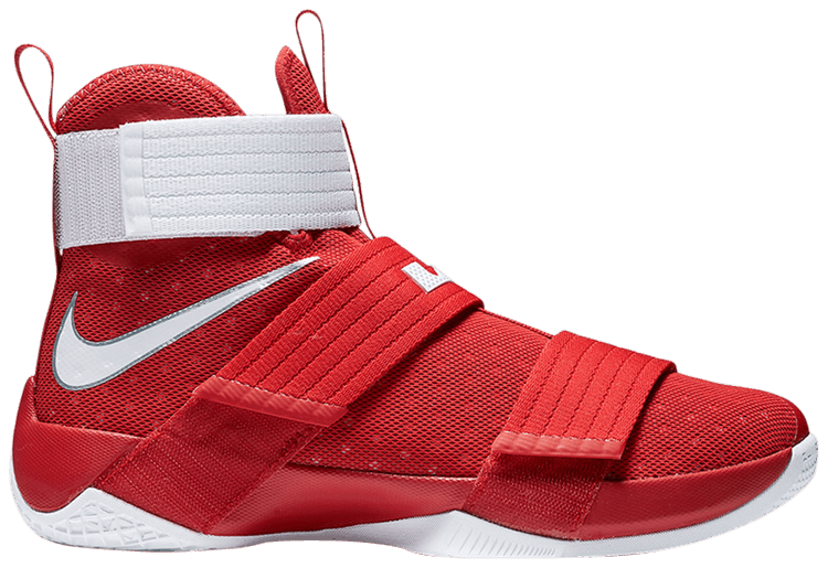 

Кроссовки Nike LeBron Solider 10 'Buckeyes', красный