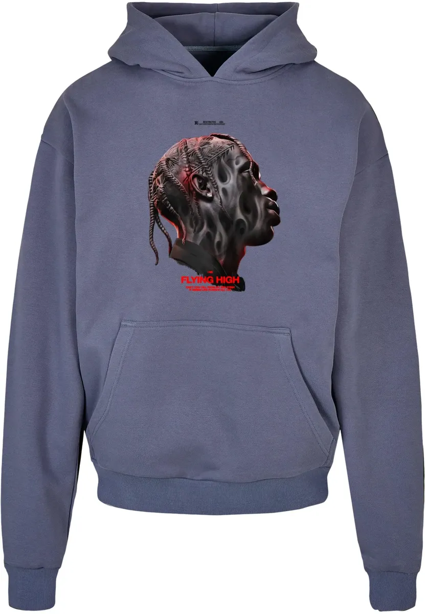 

Толстовка с капюшоном Upscale by Mister Tee "Upscale by Mister Tee Men's Flying High Heavy Oversize Hoodie", синий