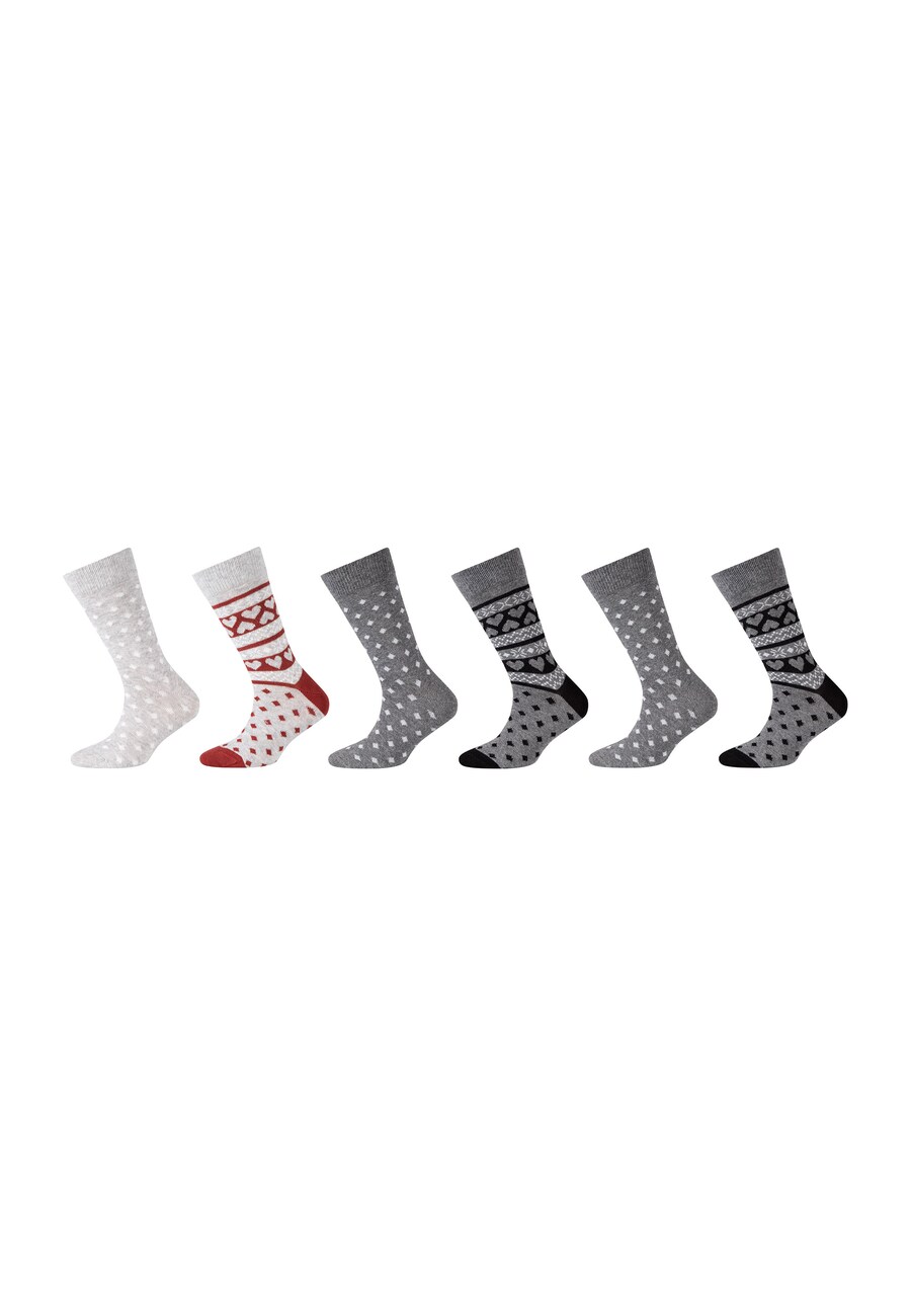 

Носки camano Socks, цвет Light grey/Dark grey