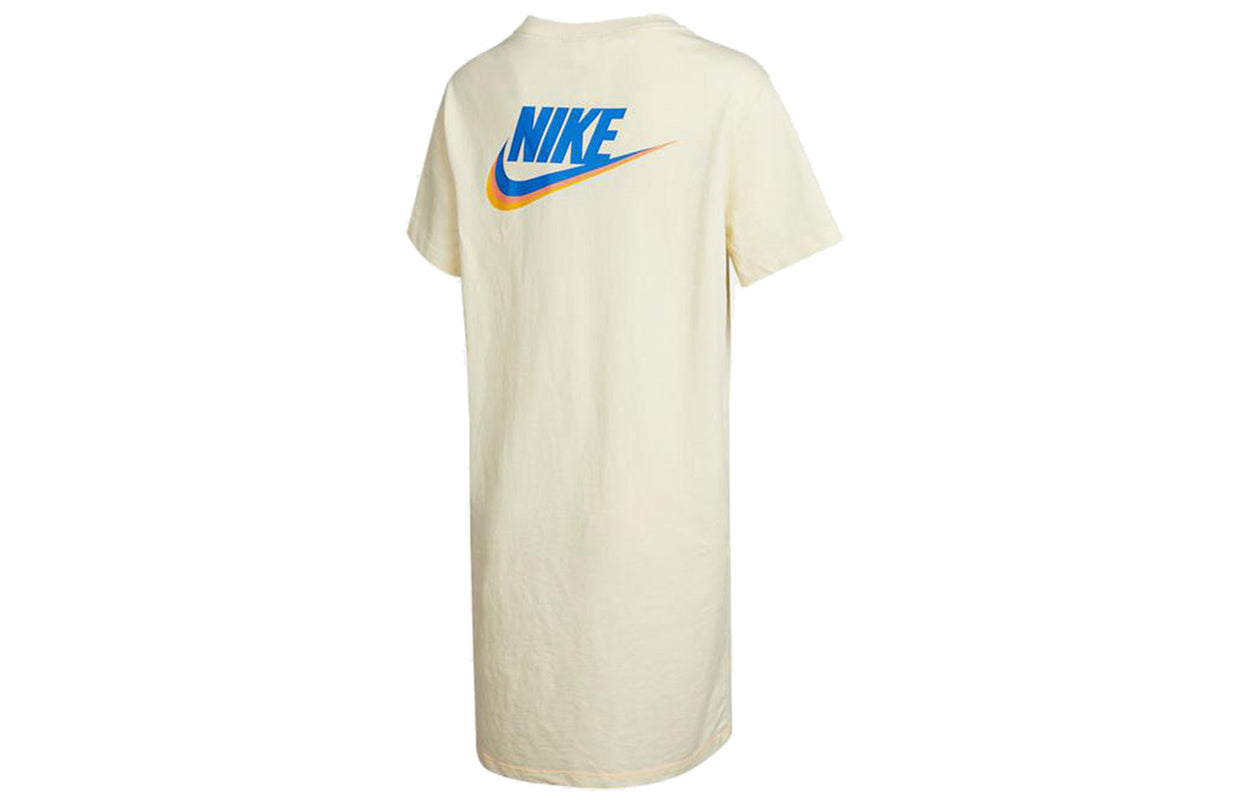 Платье (WMNS) Nike AS W Sportswear Nike Sportswear DRESS Tee COCONUT MILK — фото 2