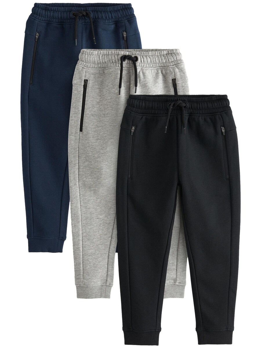 Узкие брюки Next, Navy/Mottled Grey/Black