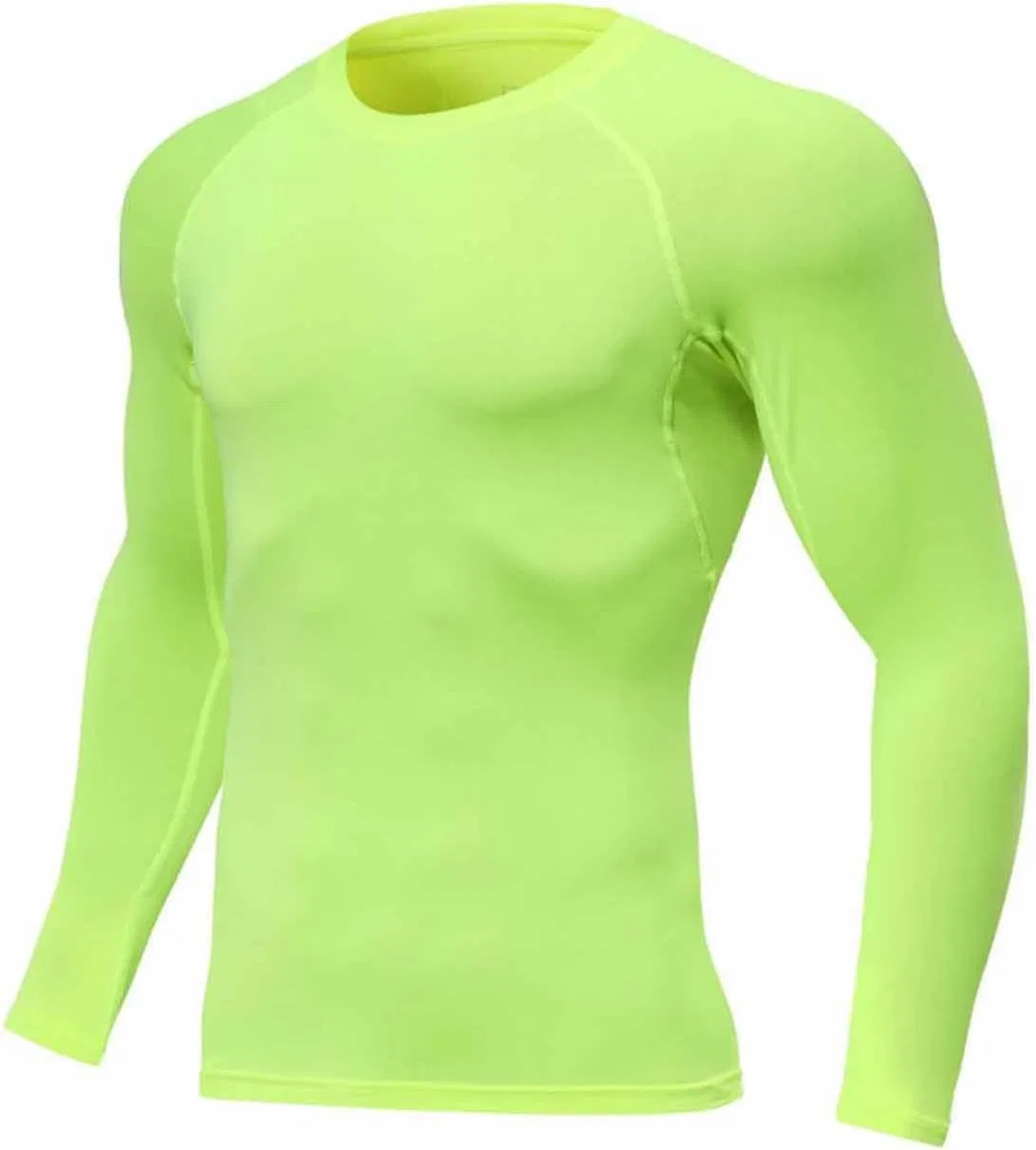 Компрессионная футболка с длинным рукавом, мужская, Athletic, 1-green — фото 2