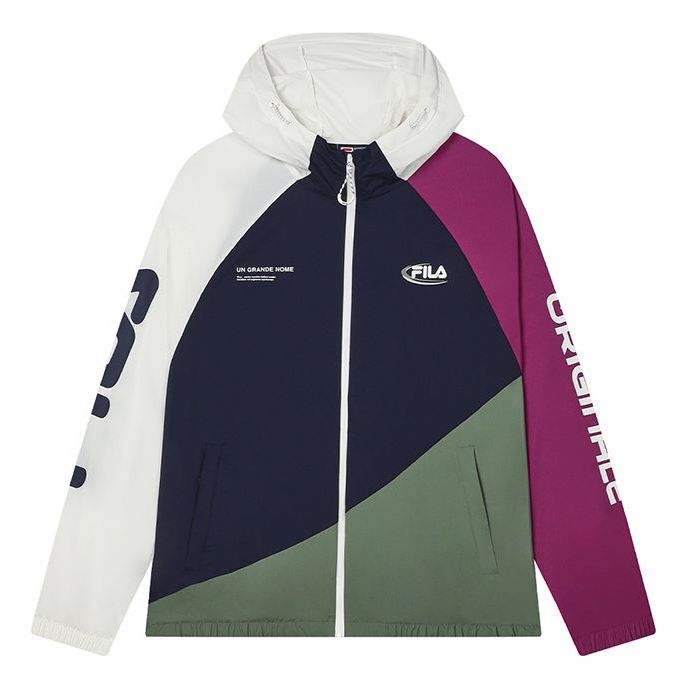 

Куртка FILA Originale Collection Jacket 'White Navy Purple', белый