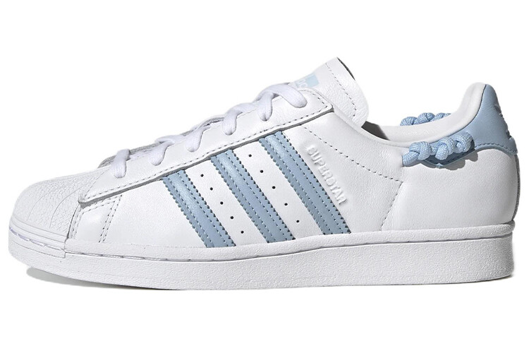 Кроссовки Superstar Women's Adidas Originals 'Knotted Rope - White Clear Sky' Women's