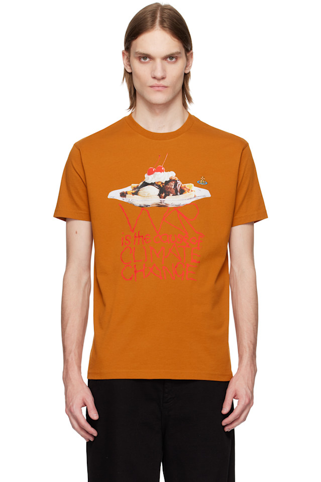 

Футболка классическая Banana Split Vivienne Westwood, оранжевый