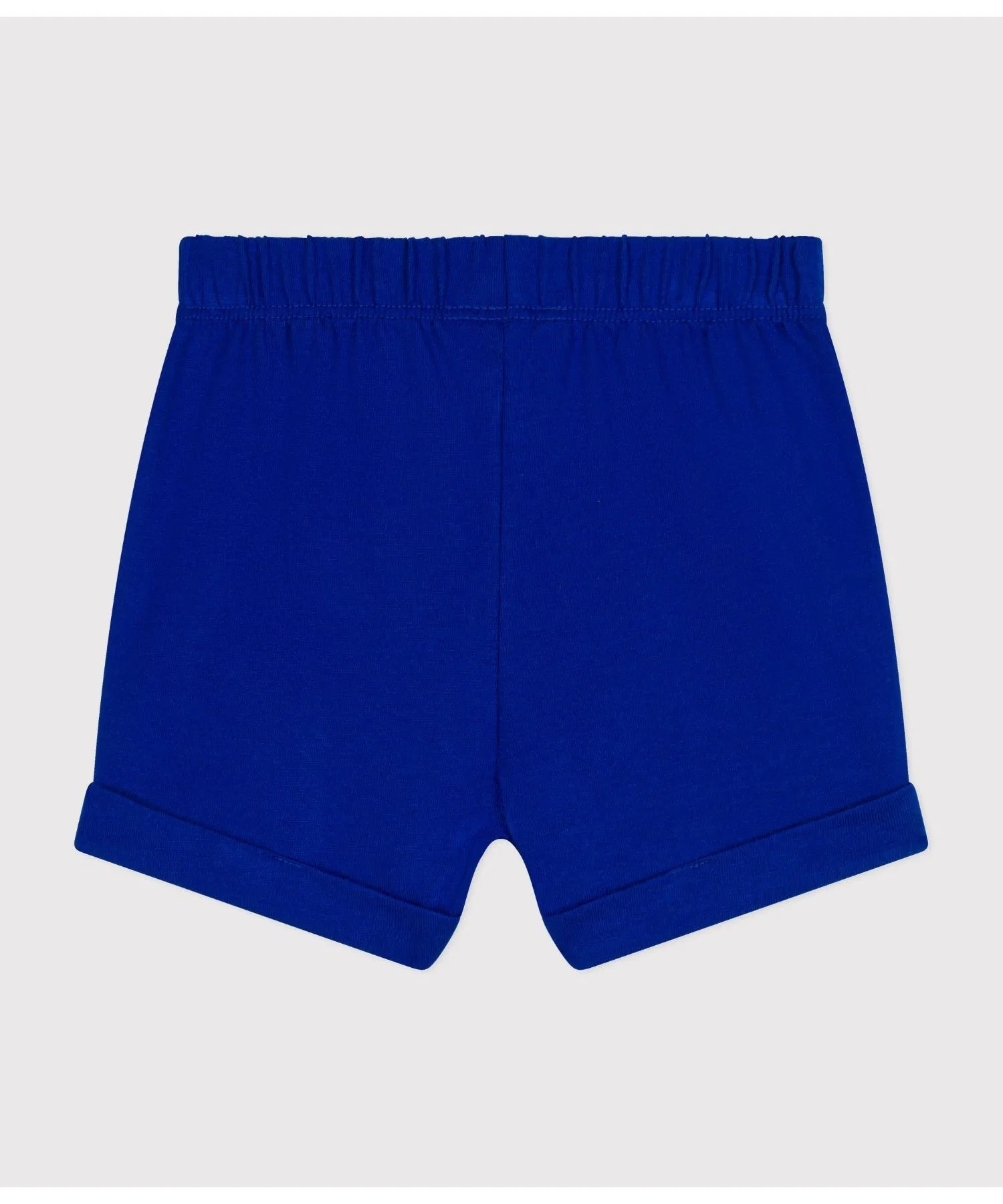 Детские хлопковые шорты PETIT BATEAU тёмно-синие — фото 4