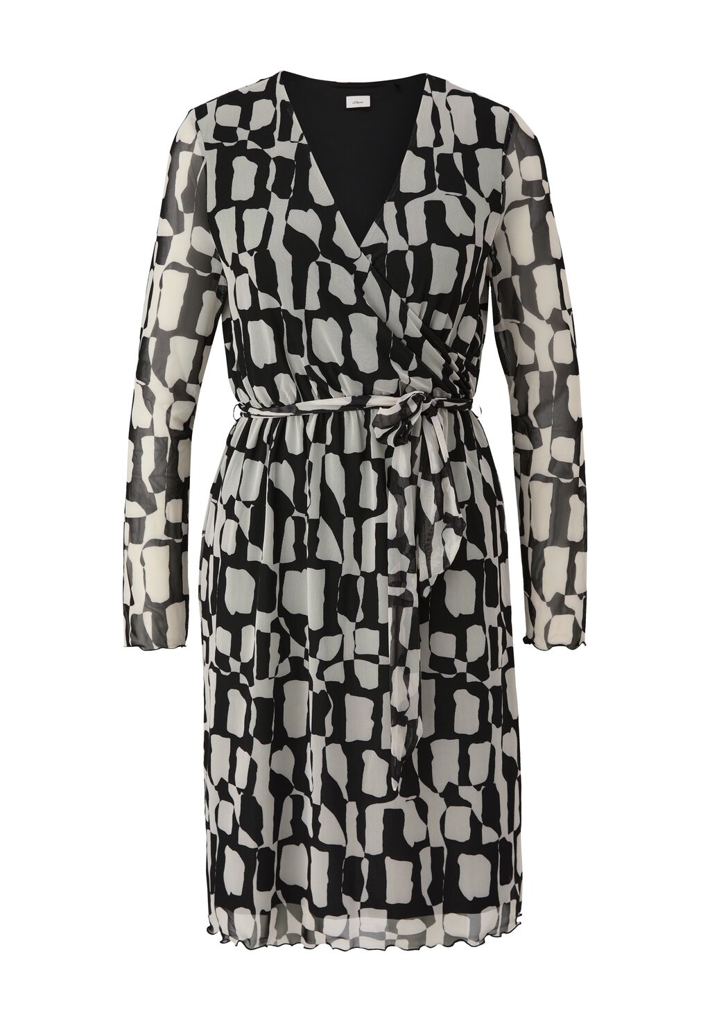 

Дневное платье s.Oliver BLACK LABEL, цвет Mottled Black