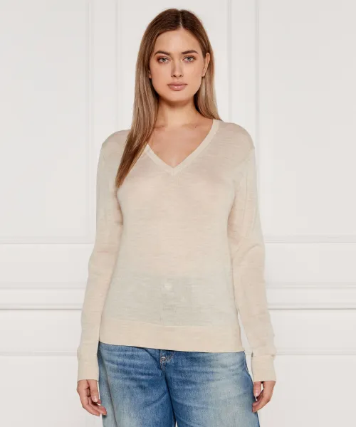 

Шерстяной свитер Regular fit Tommy Hilfiger, белый