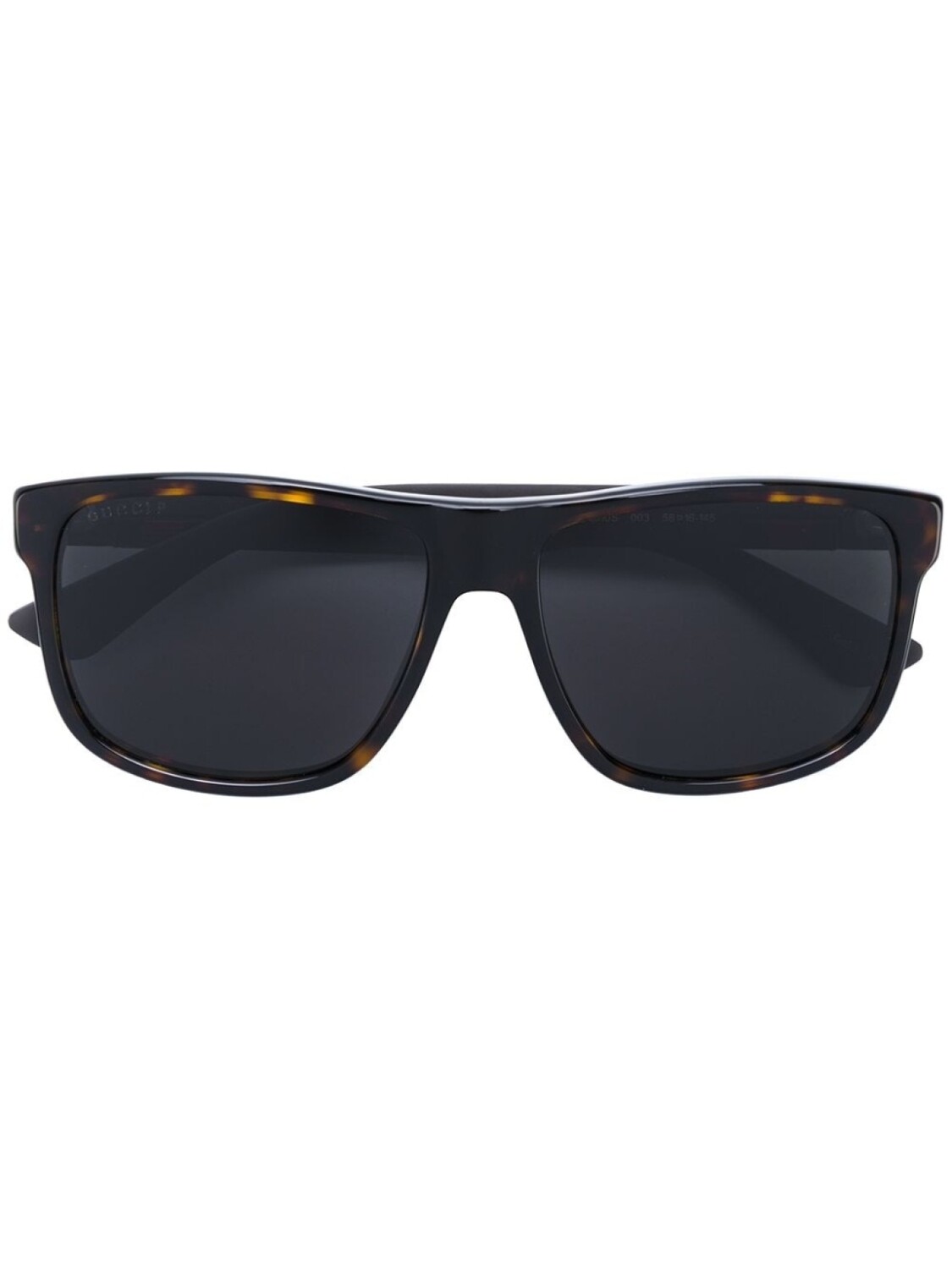 

Gucci Eyewear солнцезащитные очки с квадратной оправой, коричневый
