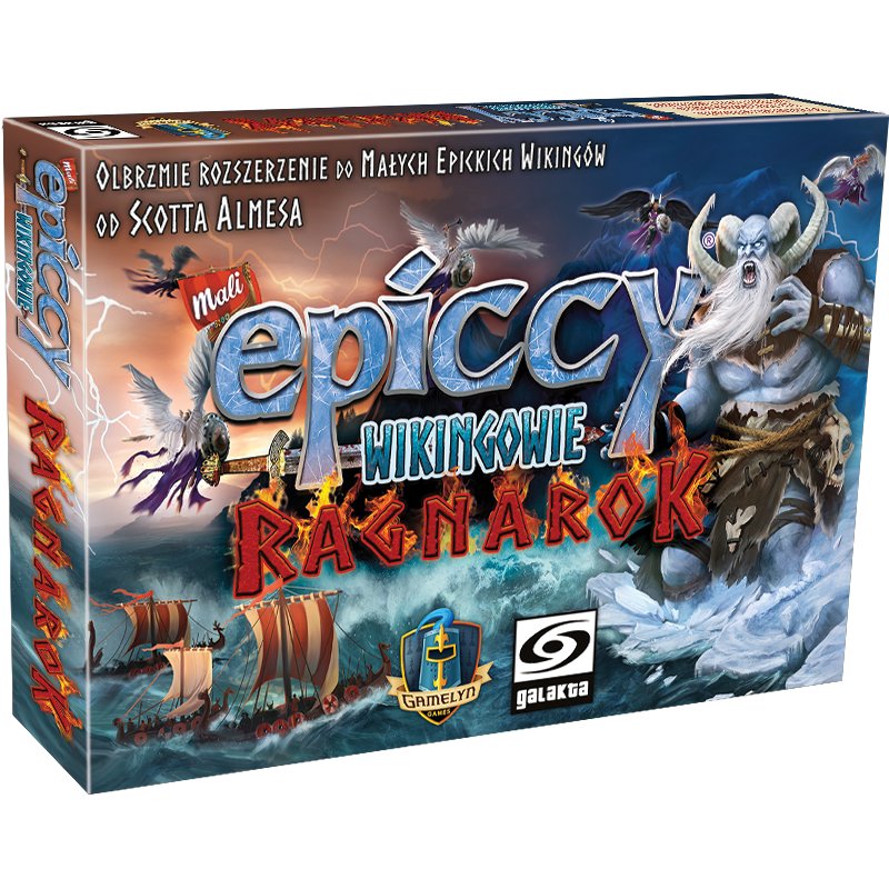 

Little Epic Vikings: Ragnarok, настольная игра, Галактика Galakta