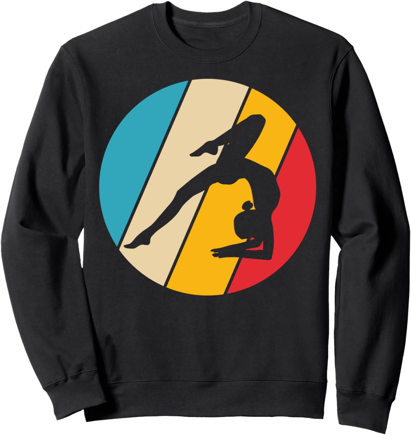 

Яркая толстовка с дизайном для гимнасток, предназначенная для занятий художественной гимнастикой Gymnastic Colorful Gymnast Wear, черный