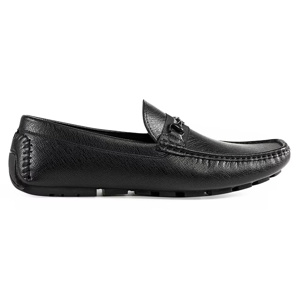 Мокасины Aarav с мокасинным носом от Guess, черного цвета — фото 2