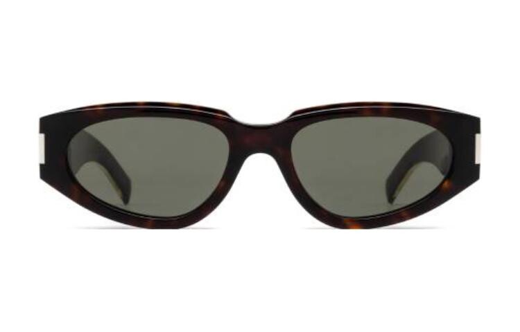 

Солнцезащитные очки Saint Laurent мужские, леопардовый
