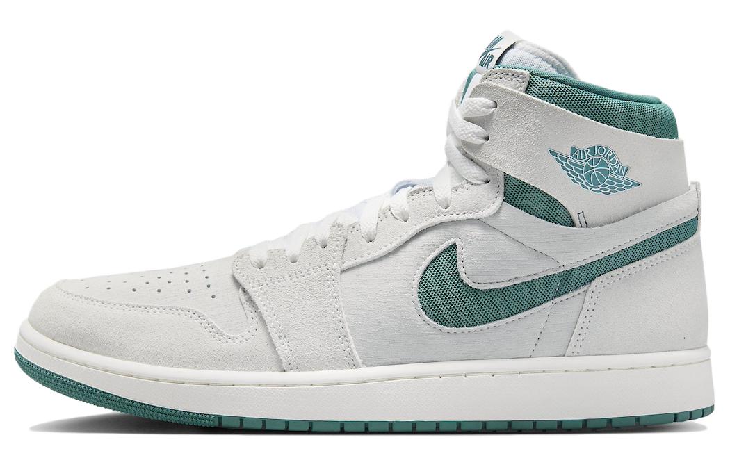 

Jordan Air Jordan 1 винтажные баскетбольные кроссовки мужские, White/Green