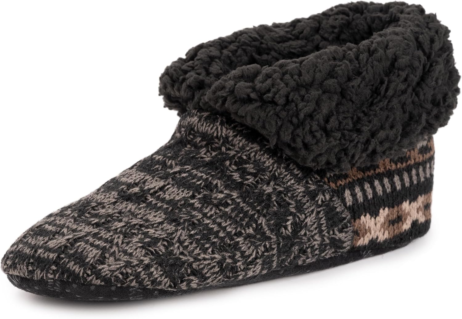 Мужские тапочки MUK LUKS, Ebony — фото 2