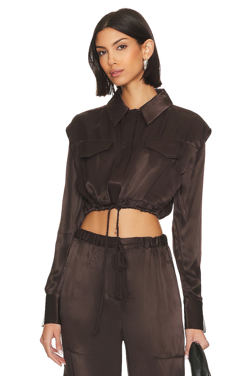 

Блузка L'Academie Jace, цвет Dark Brown
