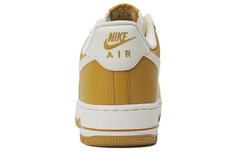 Мужские кроссовки для скейтбординга Nike Air Force 1, Белая/Университетская кукуруза — фото 4