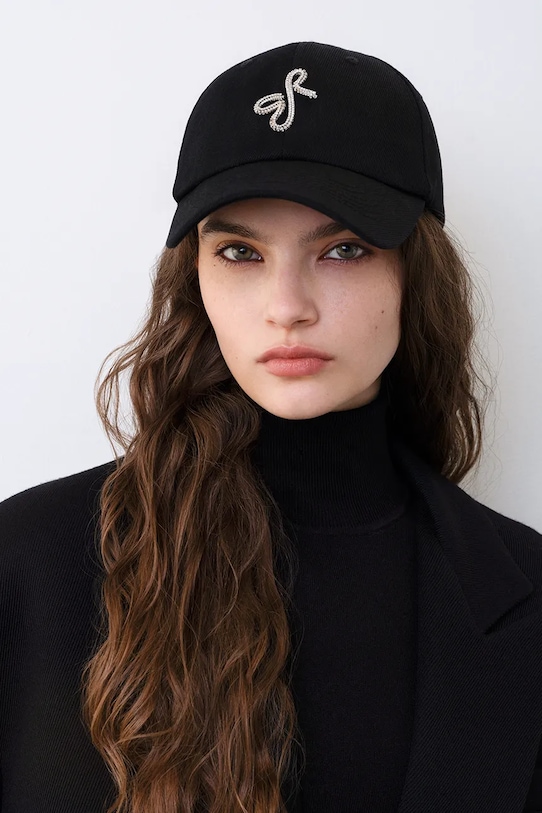 

Бейсболка из хлопка Руслана Багинского Ruslan Baginskiy, черный