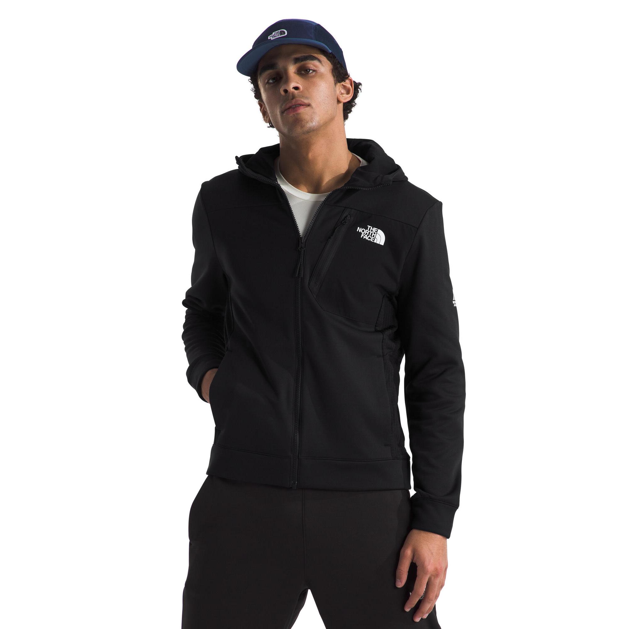 

Мужская флисовая куртка Mountain Athletics на молнии The North Face, TNF Black