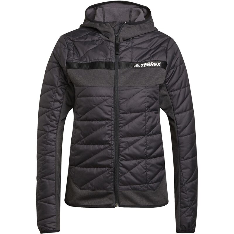 

Гибридная утепляющая куртка Terrex Multi Primegreen Adidas, черный