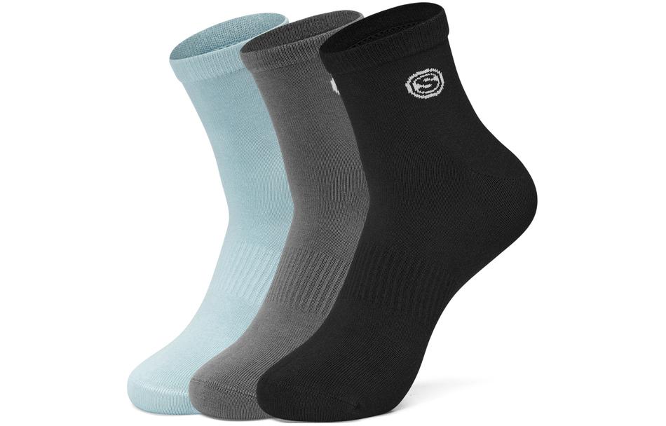 

Женские носки до щиколотки 3 пары Skechers, 3 Pack (Baby светло-синий/серый/Midnight черный/043E)