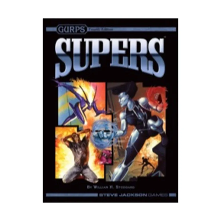 

Supers (4th Edition), GURPS (4th Edition) - Core & Assorted, мягкая обложка
