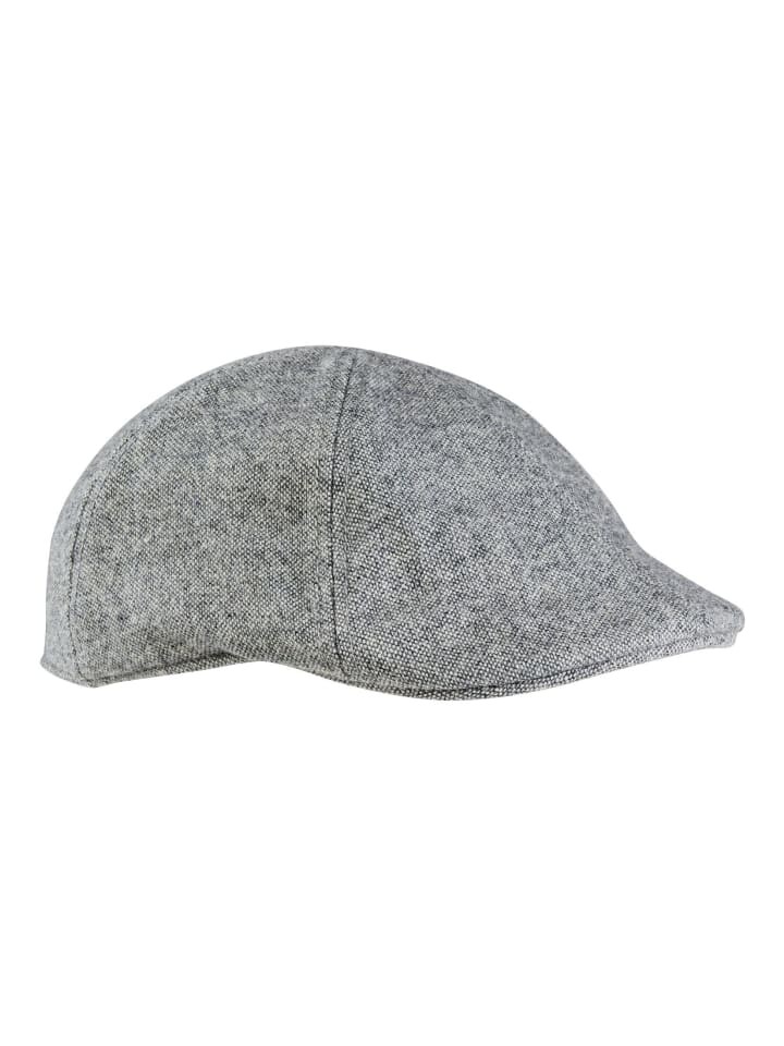 

Бейсболка Camel Active Flatcap aus einem angenehmen Wollmix, серый