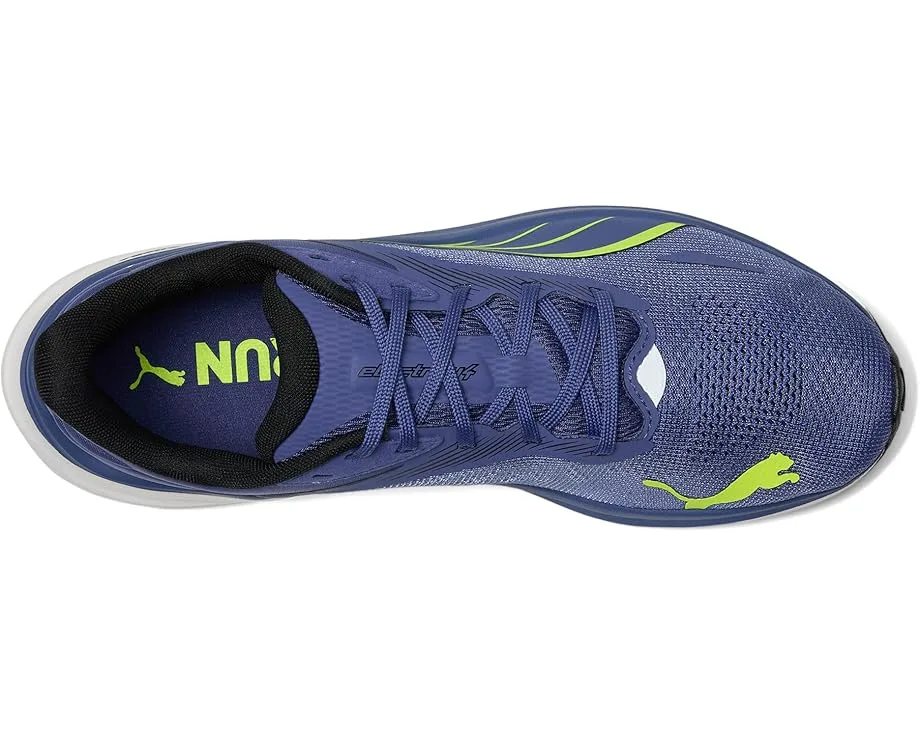 Кроссовки PUMA Electrify Nitro 4 Running Shoes, Blue Crystal/Yellow Alert — фото 2