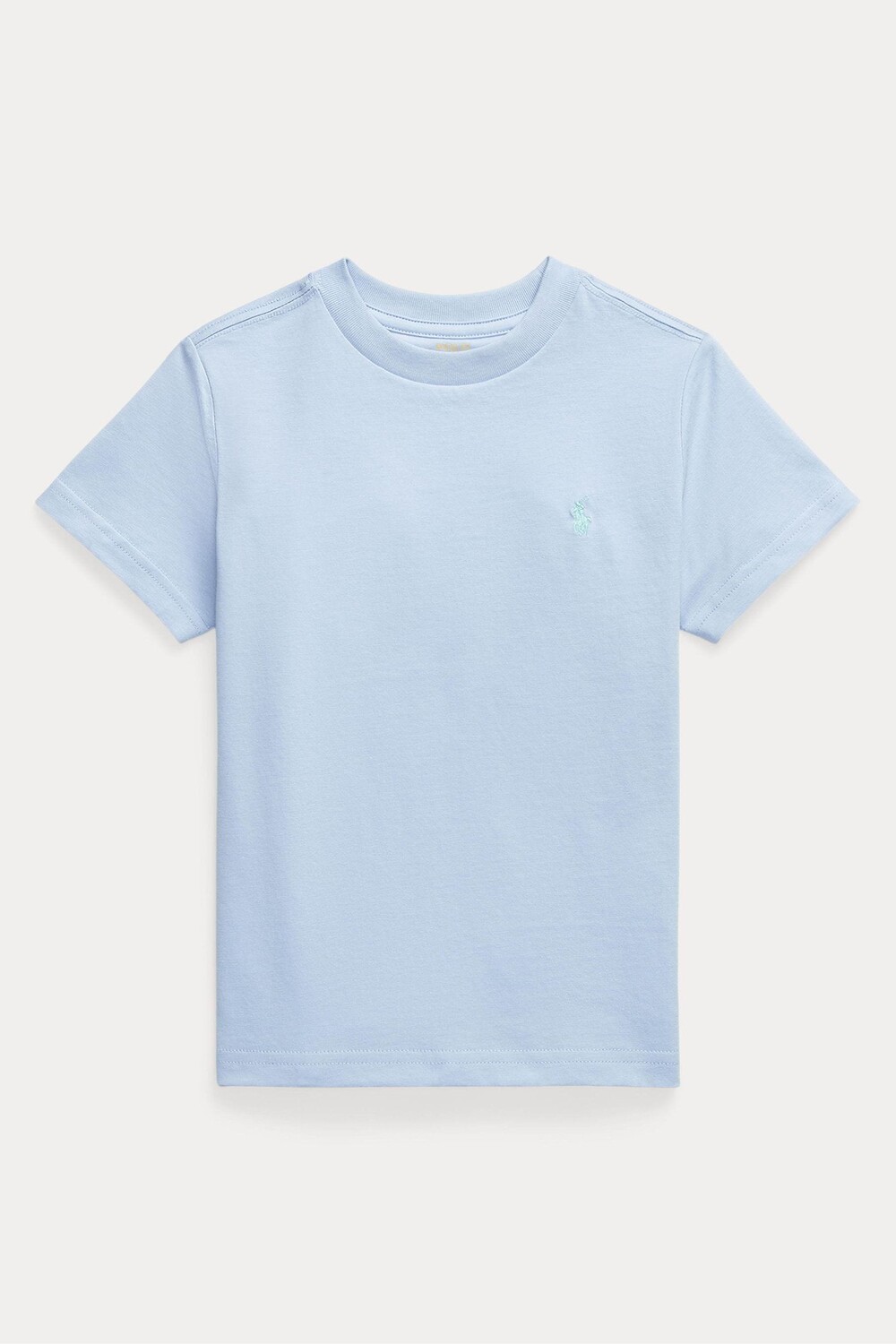 

Футболка для мальчика с круглым вырезом из хлопкового трикотажа Polo Ralph Lauren, синий