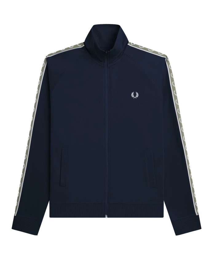 

Спортивная трикотажная куртка Fred Perry, синий