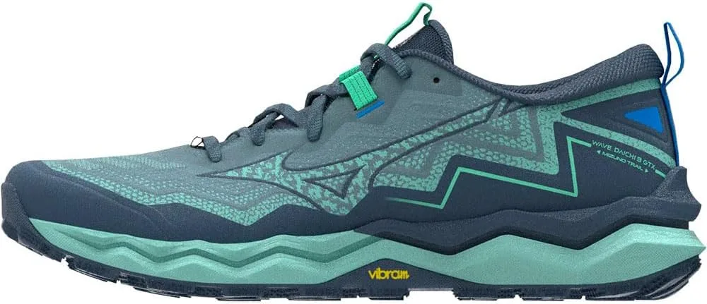 Мужские кроссовки Mizuno Wave Daichi 9 GTX, темно-синий/зеленый/серый