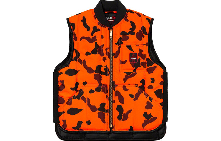 Совместная коллекция жилет унисекс Supreme, черный — фото 3