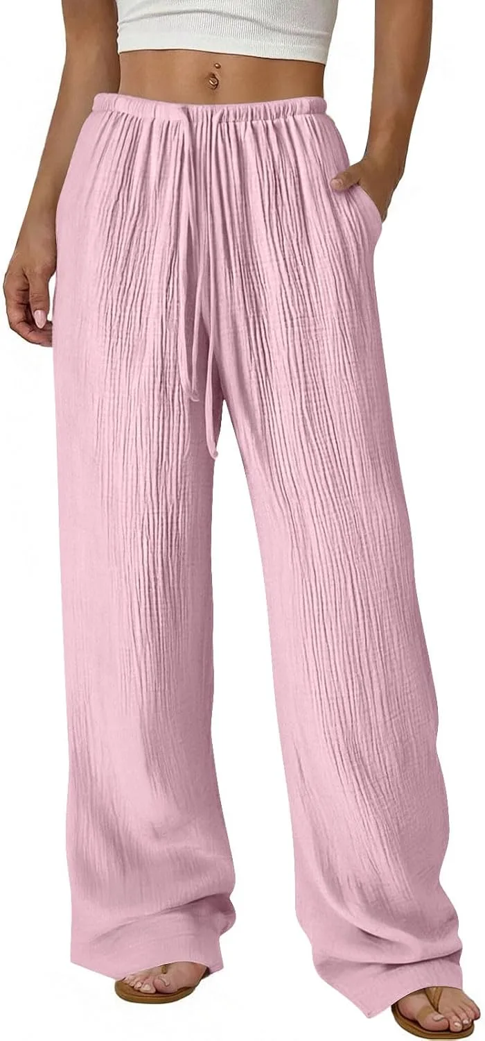 

Женские широкие брюки палаццо Plus Size Casual