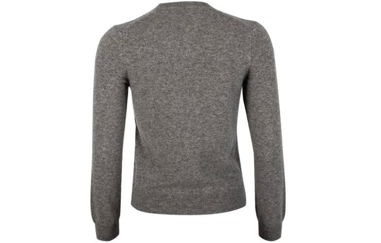 Кардиган (WMNS) COMME des GARCONS PLAY Cardigan With Double Emblems 'Grey' AZ-N071-051-1, серый — фото 2