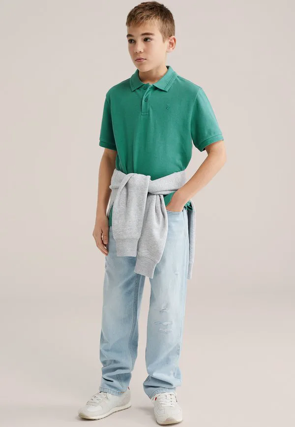 Рубашка поло We Fashion, Sea Green