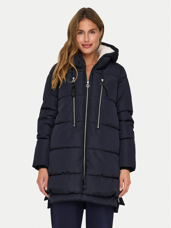 

Зимняя куртка стандартного кроя New Nora 15304792 Only, синий