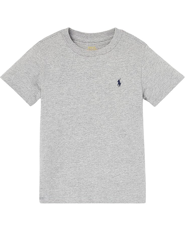 

Толстовка Polo Ralph Lauren Kids Short Sleeve Jersey T-Shirt, цвет Andover Heather
