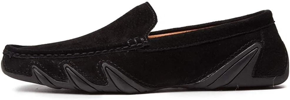 Лоферы классические мужские, бренд неизвестен, модель Penny Loafers, черный TEDALIHAO — фото 2