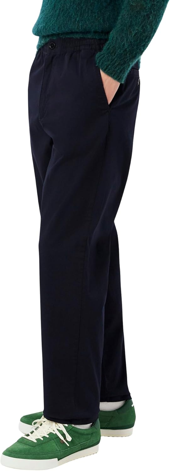 Lacoste мужские классические чинос на резинке, Abysm Black — фото 2