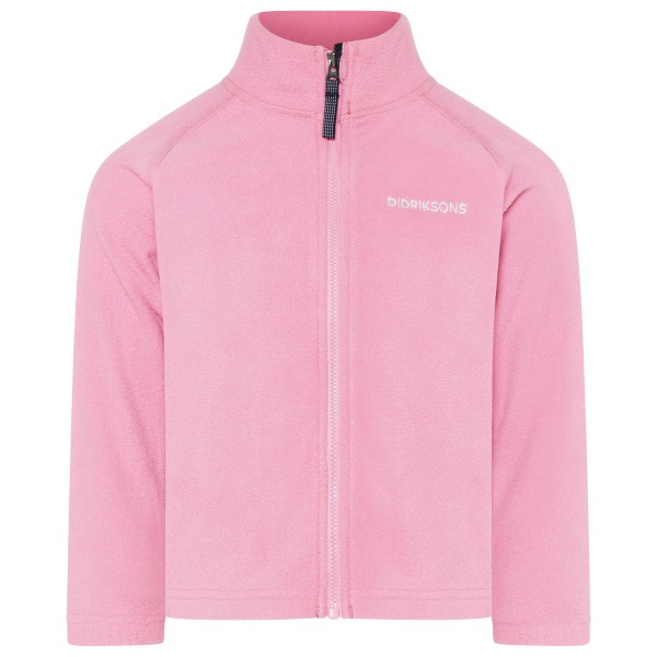 

Детская флисовая куртка monte full-zip 10 Didriksons, розовый
