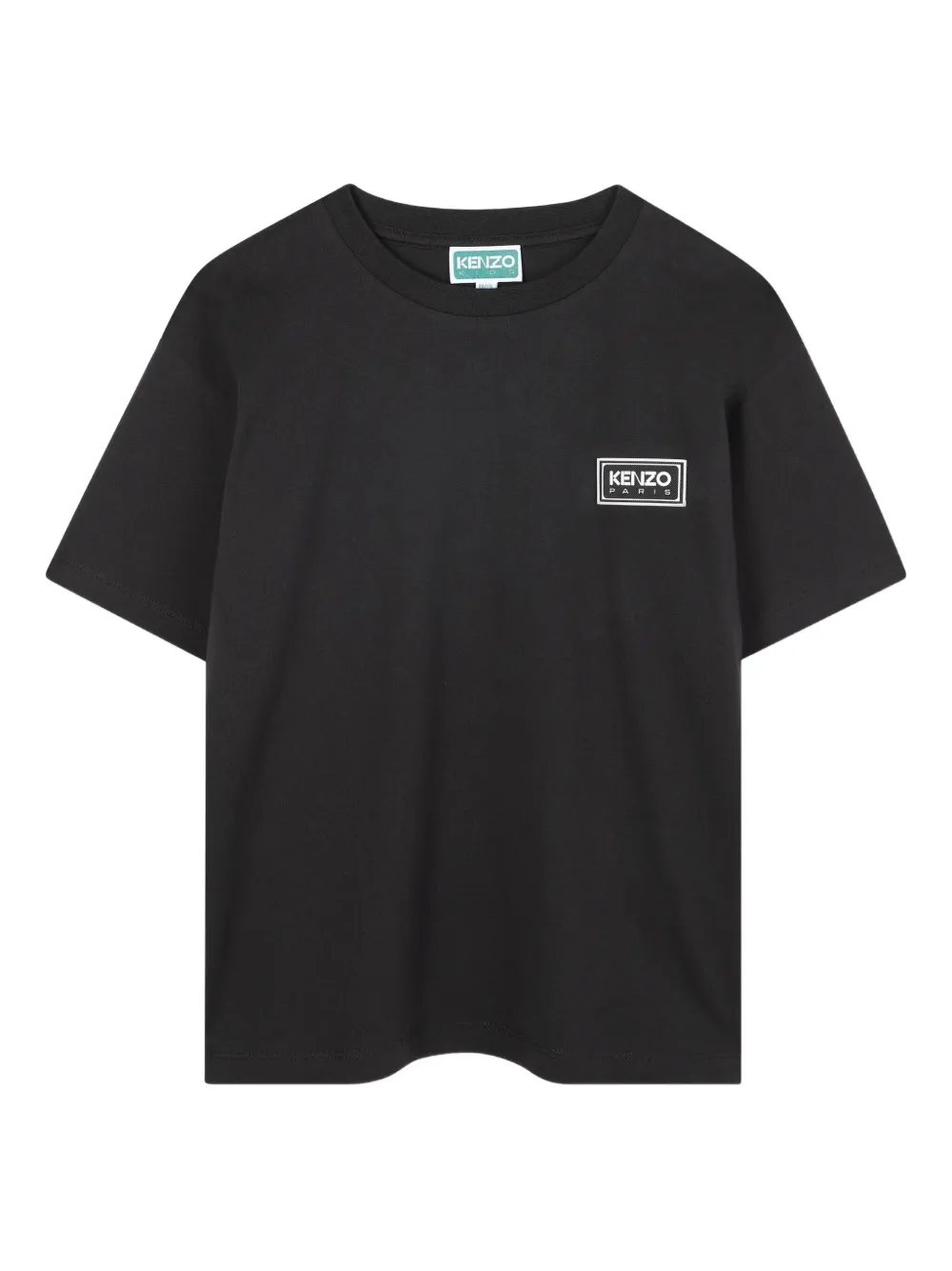 

Футболка с логотипом Kenzo Kids, черный
